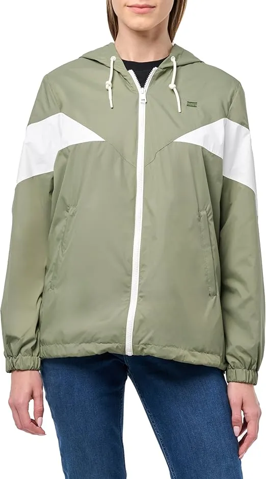 Levi's womens Nylon Color Block Windbreaker