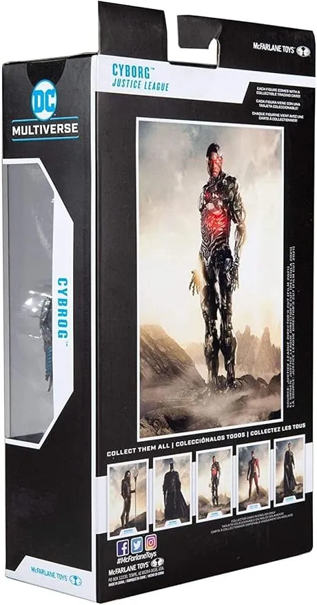 McFarlane Toys DC Justice League Movie Cyborg 7" Action Figure