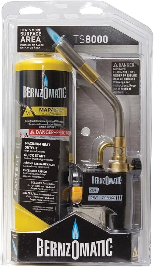 Bernzomatic TS8000BZKC Premium Trigger-Start Torch Kit