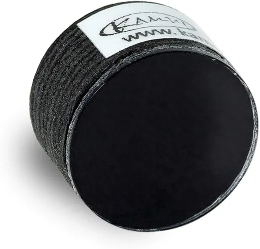 KAMUI Clear Black Laminated Pool Billiard CUE TIP - 1 pc