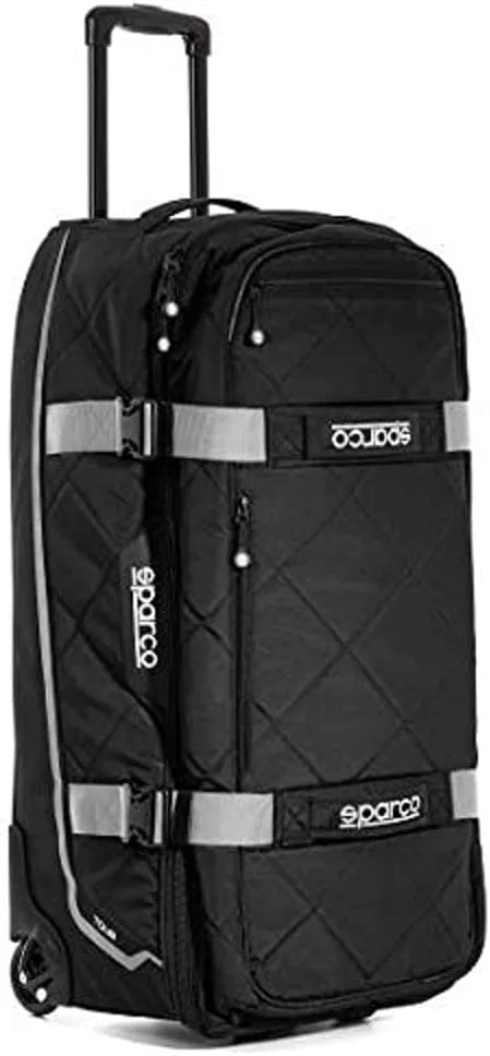 Sparco Travel Bag, Black/Silver, L
