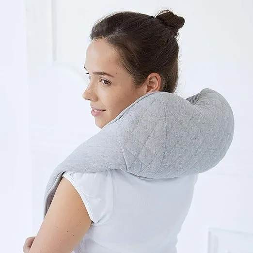 Quzy Premium Neck and Shoulder Massager - Portable, Deep Kneading Massaging with Infrared Heat, Adjustable Speeds for Pain Relief, Ultimate Ease of Use, Quality
