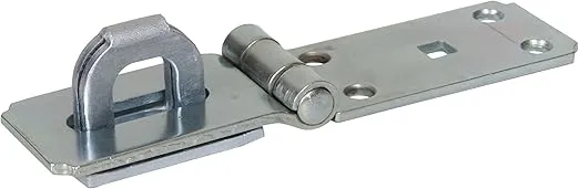 851415 Fixed Staple Safety Hasp Zinc 7-1/4"