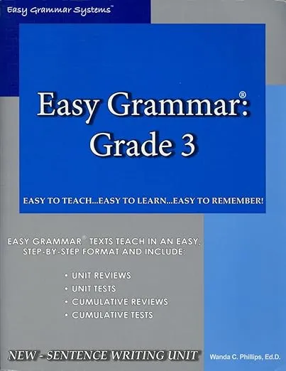 Easy Grammar 3 - Teacher Edition