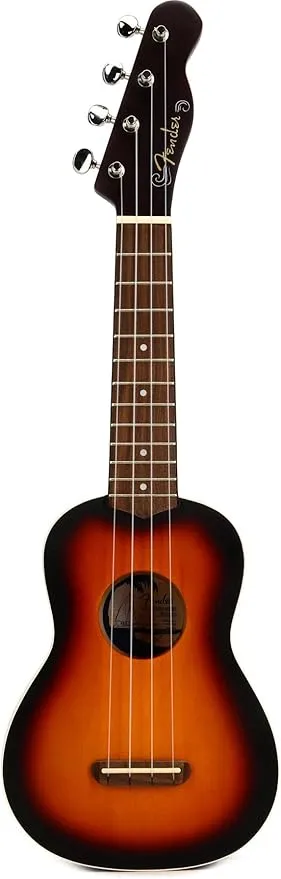 Fender Venice Soprano Ukulele, 2-Color Sunburst