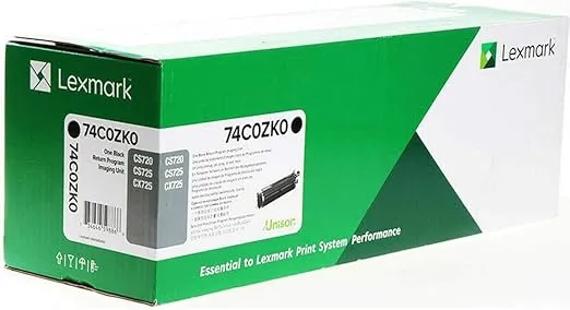 Lexmark 74C0ZK0 CS720, CS725, CX725 Black Return Program Imaging Unit Toner