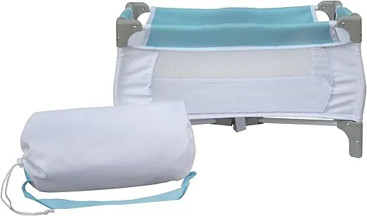 Olivia's Little World 3-in-1 Baby Doll Nursery Set, Blue/White