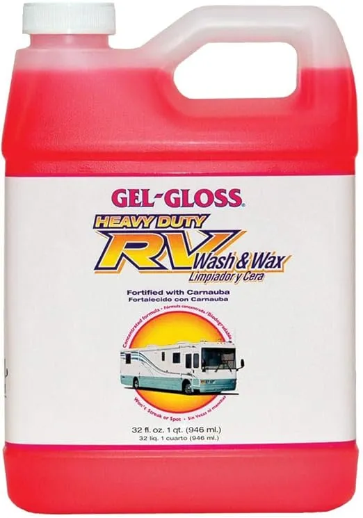 Gel-Gloss RV Wash and Wax - 32 oz.