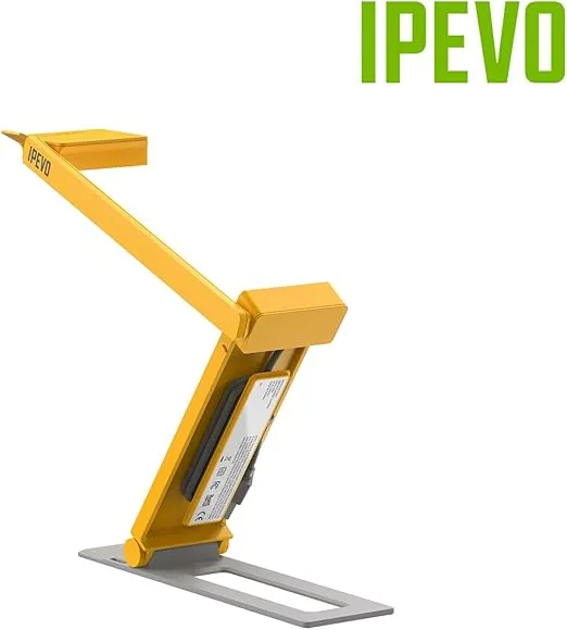 IPEVO DO-CAM Creator's Edition Portable & Compact Ultra HD 8MP USB Camera for Professional Visual Presentations and Communication — Webcam for Conference Calls, Distance Learning, Remote Work.