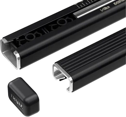 Thule SquareBar 150 (60”), Black