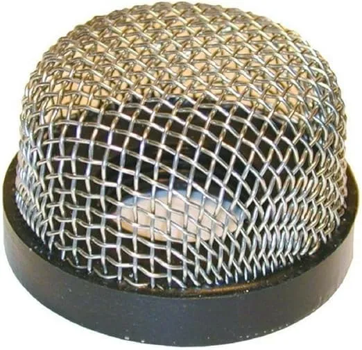 T-H Marine Stainless Steel Aerator Filter Strainer - Screw-On Mesh for Pump Intake Protection - Prevents Clogs in Freshwater & Saltwater - Compatible with 3/4" Thread - Durable Boat Accessory