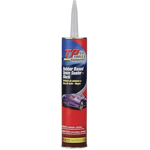 TP Tools® Auto Body Seam Sealer - Black, 10.14 oz Tube