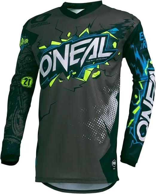 Oneal 2021 Youth Element Villain Jersey - Grey - Youth Medium