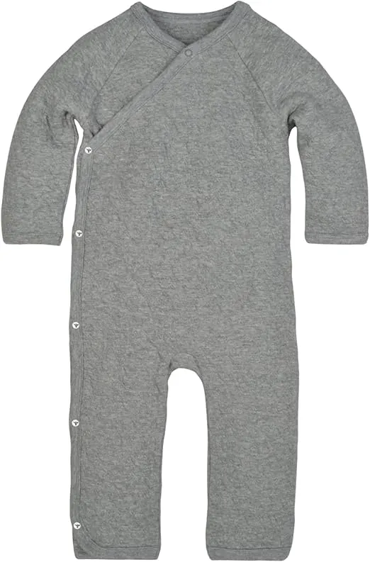 Burt's Bees Baby baby-boys Romper Jumpsuit, 100% Organic Cotton One-piece Short Sleeve Shortall, Long Sleeve Coverall