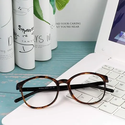 LifeArt Blue Light Blocking Glasses, Anti Eyestrain, Computer Reading Glasses,TV Glasses for Women Men