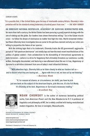 Hegemony or Survival: America's Quest for Global Dominance (American Empire Project)