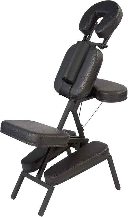 Master Massage Apollo Portable Massage Chair In Black