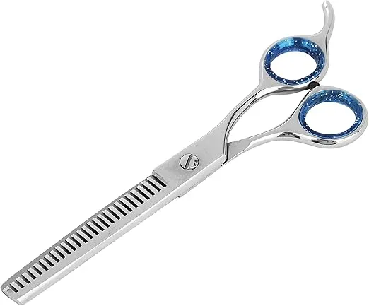 Laazar Pro Shear Thinning Pet Grooming Shear - 6.5 22 Teeth Scissors for dogs cats and pets