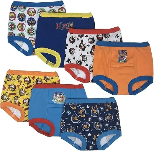 Paw Patrol Boys Toddler Potty Training Pant and Starter Kit with Stickers and Tracking Chart in Sizes 18m, 2t, 3t, 4t