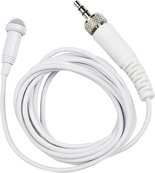 Tascam TM-10LWH Lavalier Microphone, White