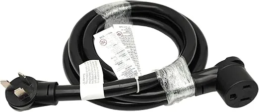 Parkworld Range/Stove/Oven Plug NEMA 10-50P to Welder 6-50R Welding Adapter Cord 50A 250V, 6 AWG (10FT)