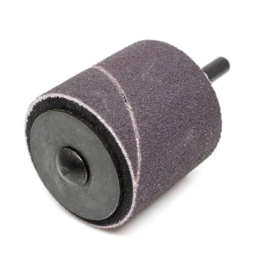 Benchmark Abrasives 1.5" x 1.5" Aluminum Oxide Abrasive Spiral Bands for Rotary Tools, Drum Sleeves for Sanding Deburring Blending Polishing on Metals Plastic Wood Rubber (10 Pack) - 36 Grit