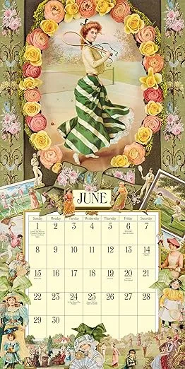 Cynthia Hart's Victoriana Wall Calendar 2025