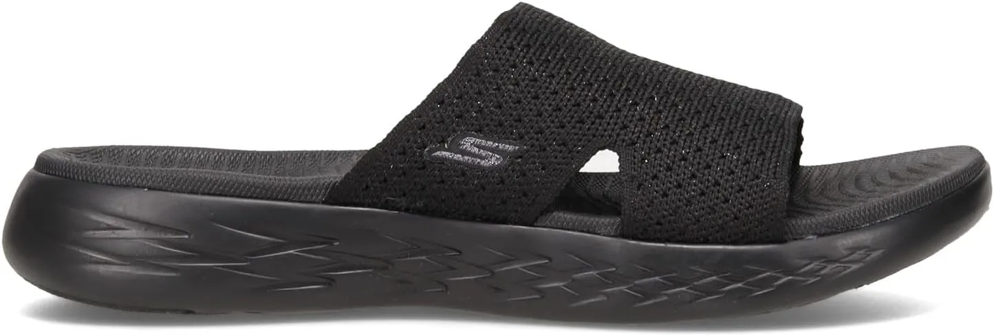 Skechers Women's On-the-go 600 Stretch Knit Slide Slide