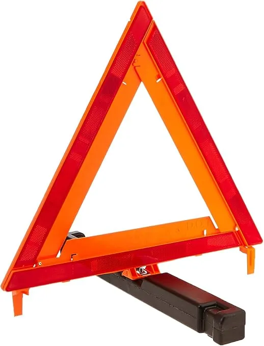 1005-1 Warning Triangle, (Set of 3) , red