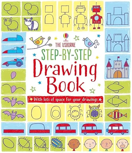 Step-by-step drawing book