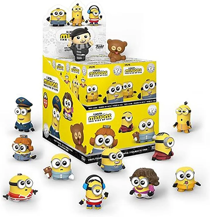 Funko Mystery Minis: Minions: The Rise of Gru, Multicolor