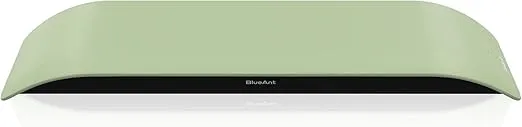 BlueAnt Soundblade Under Monitor Soundbar, Powerful 120 watt, 2.1 Channel USB-C, Bluetooth 5.3 Desktop Speaker for PC, Mac for Streaming Content, Music and Gaming. (Green)