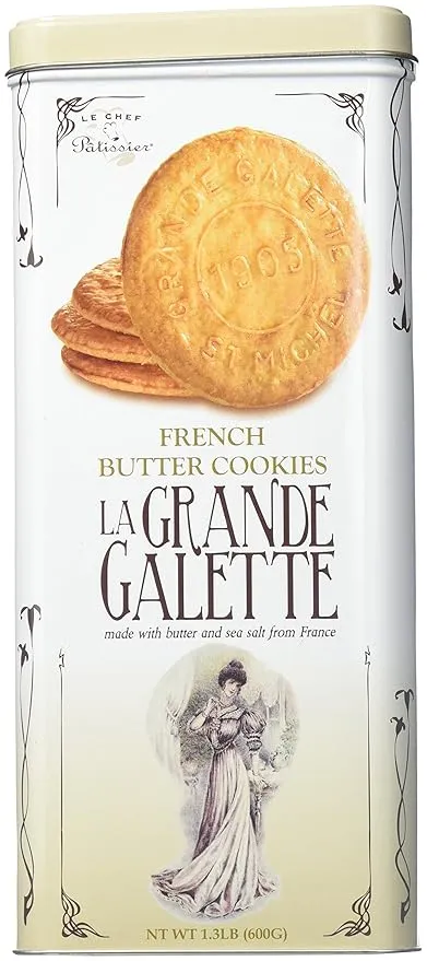 La Grande Galette French Butter Cookies (no Tin Box)