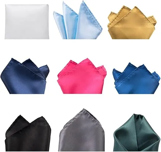 MONOTONOUS Men's Handkerchief, Pack of 30, 8.6" x8.6