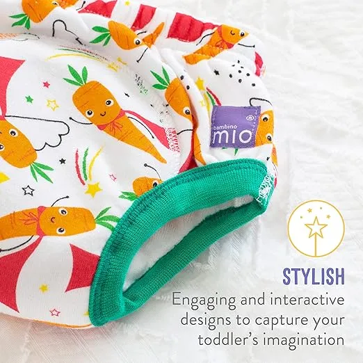 Bambino Mio, Potty Training Underwear for Girls and Boys, Pegasus Palace, 3+ Years