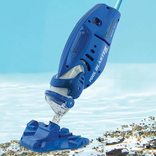 POOL BLASTER Max CG Cordless Pool Vacuum for Commercial Grade Cleaning & Heavy Duty Power, Handheld Rechargeable Swimming Pool Cleaner for Inground & Above Ground Pool, Hoseless Design by Water Tech