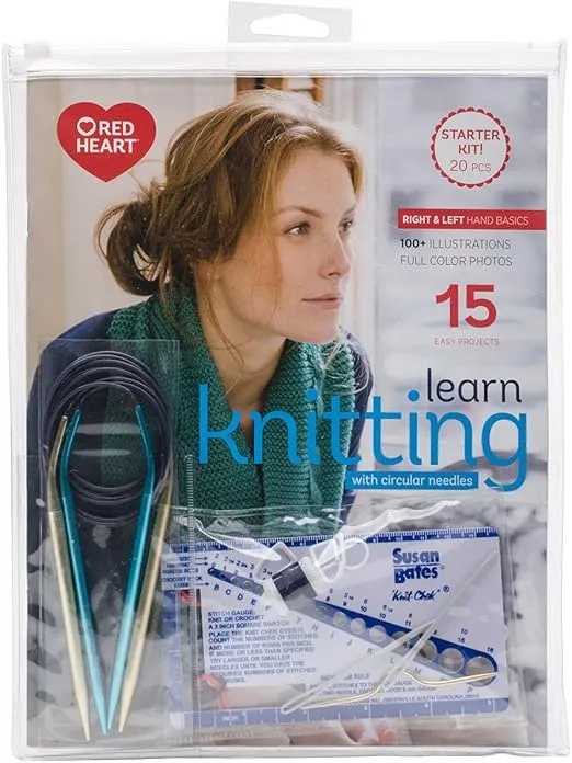Susan Bates Bates Needles Learn Circular Knitting Kit