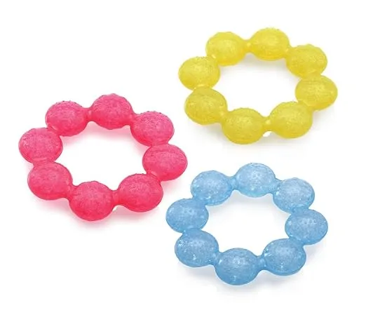 Nuby IcyBite Soother Ring Teether - Pack of 1