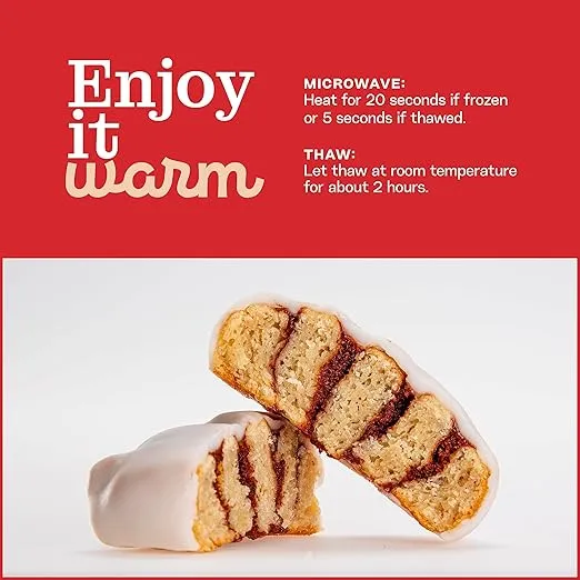 Katz Gluten Free Cinnamon Buns. Fresh Baked Buns Made With Real Cinnamon and Covered In A Sweet Glaze. Grain Free. Tree Nut Free, Peanut Free. Dairy Free. Soy Free. Kosher. 4 Individually Wrapped Cinnamon Buns 8.5 oz. (Pack of 3)