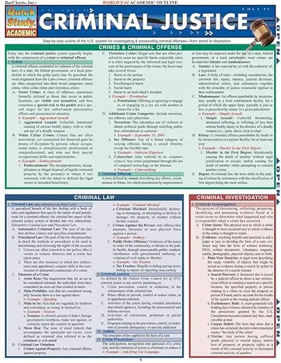 Criminal Justice (Quick Study Academic)