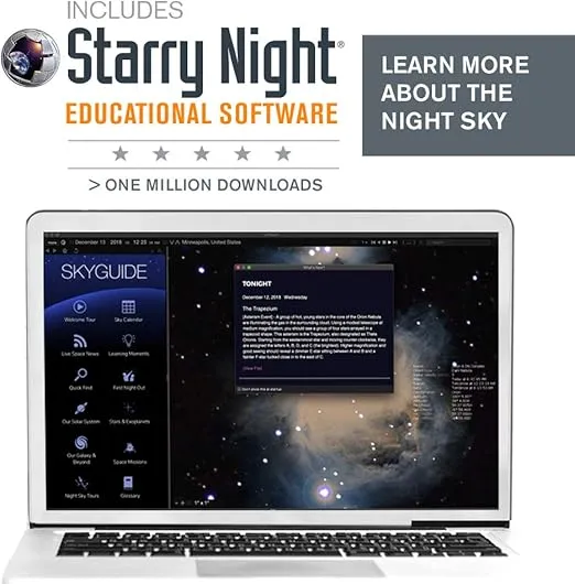 CELESTRON StarSense Explorer DX 130AZ Smartphone App-Enabled Telescope – Works with StarSense App to Help You Find Stars, Planets & More – 130mm Newtonian Reflector – iPhone/Android Compatible