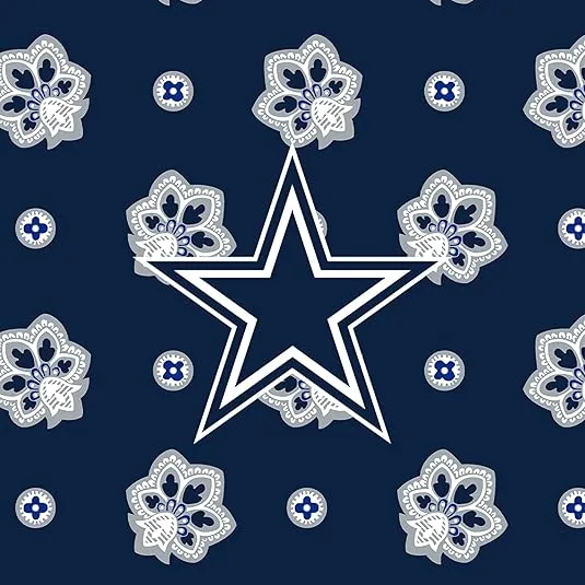 Vera Bradley Women's Cotton NFL Medium Cosmetic Makeup Organizer Bag (Multiple Teams Available)