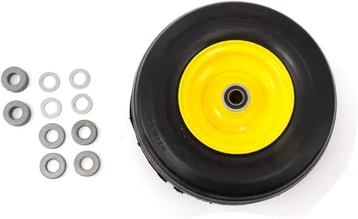 Arnold 490-325-0052 Lawn Mower Wheel, Black