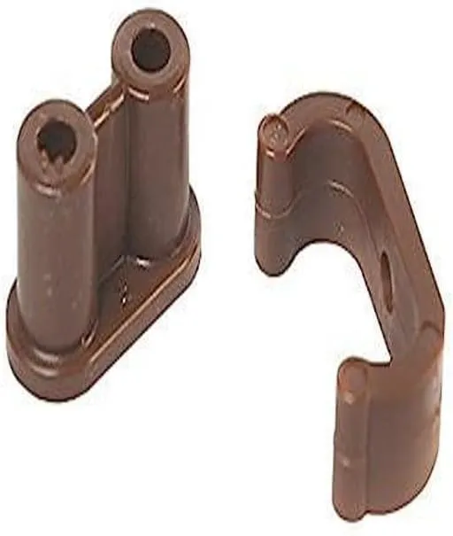 RV Designer H217, Barrel Catch with Nylon Clip, 6 Per Pack, Cabinet Hardware