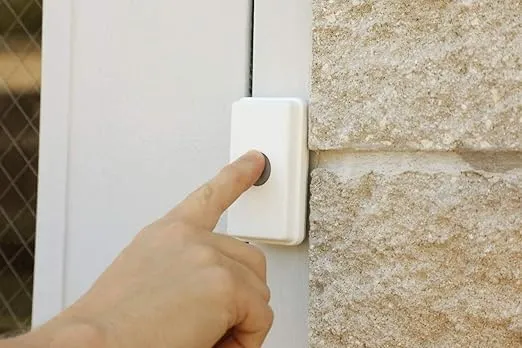 Safeguard Supply Wireless Doorbell, ERA-UTDCR Door Chime, Ideal Wireless Door Chime for Business & Home, Long Range Wireless Doorbell Goes Through Multiple Walls & Floors, Concrete, Metal & Brick