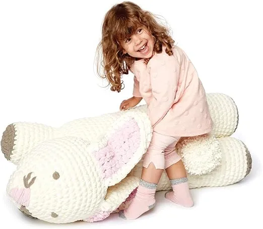 Bernat Baby Blanket Yarn, 3.5 oz, Gauge 6 Super Bulky, Vanilla