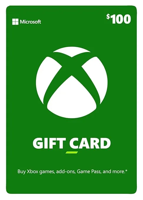 Microsoft Xbox Gift Card (Physical Delivery)