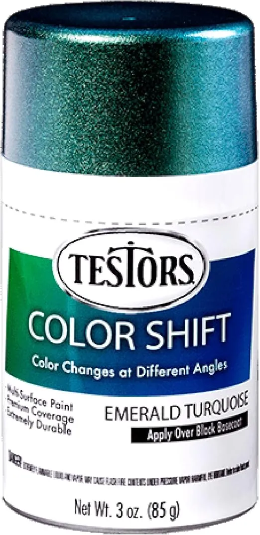 Testors 340908 3 oz Colorshift, Emerald Turquoise