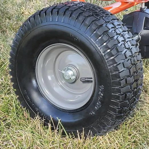 Agri-Fab 45-0329 185 lb. Tow-Behind ATV/UTV Broadcast Lawn Spreader for Seed,Fertilizer,Salt,Ice Melt; Easy to use Flow Control