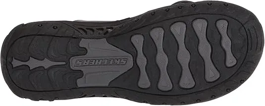 Skechers Women's Reggae-Carribean-Double Buckle Toe Thong Slide Sandal